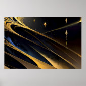 Cosmic Golden Flow ポスター (正面)