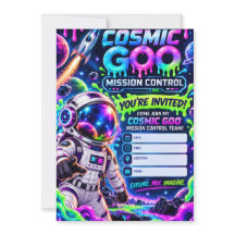 COSMIC GOO MISSION CONTROL SPACE SLIME バースデー