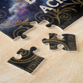 Cosmic Greece Ancient Temple Celestial Art ジグソーパズル (側面)