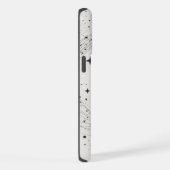 Cosmic Hand in Starry Galaxy – Surreal Spiritual S iPhoneケース (右側面)