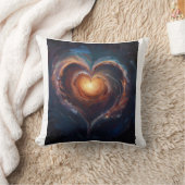 Cosmic Heart Galaxy Love Art – Universe Romance  クッション (ブランケット)