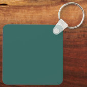 Cosmic Hiker Retro 70s Sunset Space Forest Stars キーホルダー (裏面)