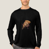 Cosmic Horror Pizza Cthulhu Creepy Cute Halloween トライブレンドTシャツ (正面)