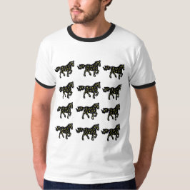 Cosmic Horse Pattern – Space Stars Galaxy Horse De Tシャツ