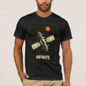 Cosmic Infinite -レトロSci-Fi Tシャツ (正面)