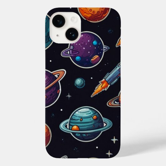 Cosmic iPhoneケース：宇宙をテーマにした電話カバー Case-Mate iPhoneケース (裏面)