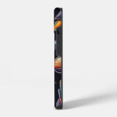 Cosmic iPhoneケース：宇宙をテーマにした電話カバー iPhoneケース (左側面)