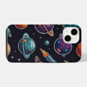 Cosmic iPhoneケース：宇宙をテーマにした電話カバー iPhoneケース (裏面横)