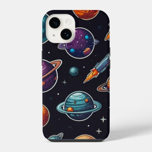 Cosmic iPhoneケース：宇宙をテーマにした電話カバー iPhoneケース (裏面)