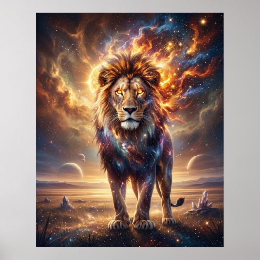 Cosmic Lion Stellar King ポスター (正面)