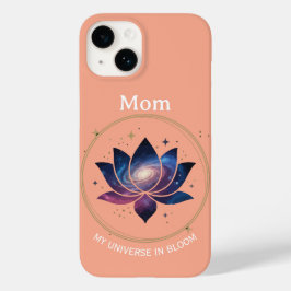 Cosmic Lotus Flower Mom Bloom Case-Mate iPhone 14ケース