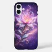 Cosmic Lotus Flower with Galaxy Glow Case-Mate iPhoneケース (裏面)