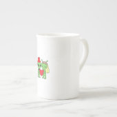 Cosmic Love: Alien Martian Bride and Groom Wedding ボーンチャイナマグカップ (正面右)