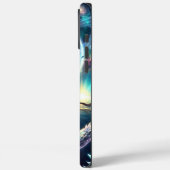 Cosmic Lovers Galaxy Planet Fantasy Acrylic Print Case-Mate iPhoneケース (裏面 / 左)