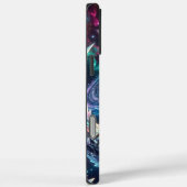 Cosmic Lovers Galaxy Planet Fantasy Acrylic Print Case-Mate iPhoneケース (裏面 / 右)