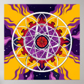Cosmic Mandala ポスター (正面)