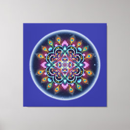 Cosmic Mandala Canvas Wall Art キャンバスプリント