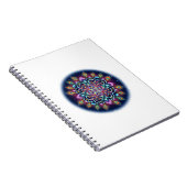 Cosmic Mandala Spiral Notebook ノートブック (右側)