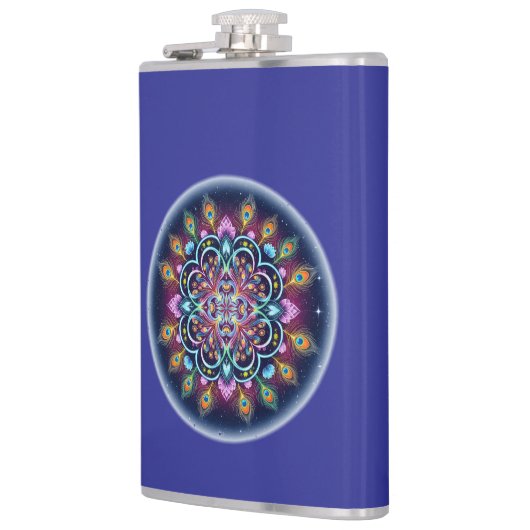 Cosmic Mandala Vinyl Flask フラスク (左)