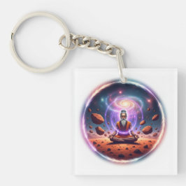 Cosmic Meditator Acrylic Keychain キーホルダー