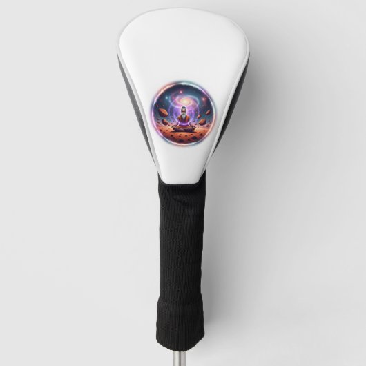 Cosmic Meditator Golf Head Cover ゴルフヘッドカバー (正面)