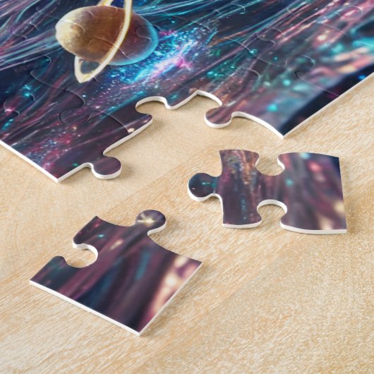 Cosmic Mermaid Fantasy Celestial ジグソーパズル (側面)