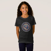 Cosmic Mind Mandala – Abstract Brain Art Tシャツ (正面フル)