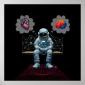 Cosmic Mind vs Heart Astronaut ポスター (正面)