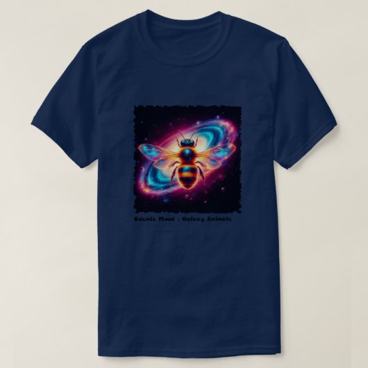 Cosmic Mood: Galaxy Animals Tshirt #1 Tシャツ (デザイン正面)