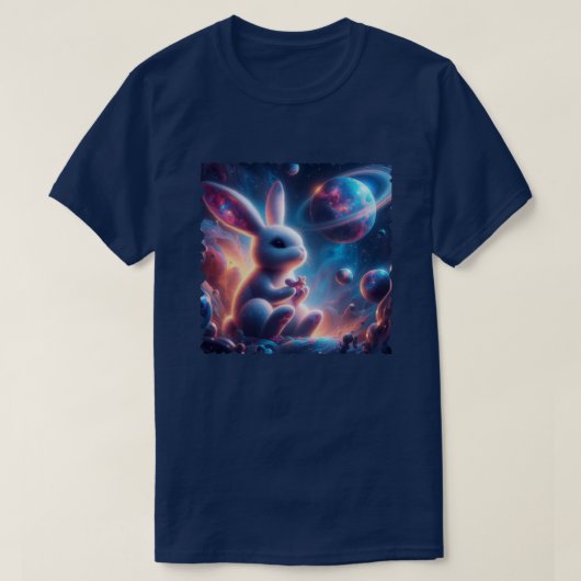 Cosmic Mood: Galaxy Animals Tshirt #2 Tシャツ (デザイン正面)