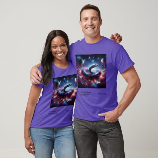 Cosmic Mood: Galaxy Animals Tshirt #4 Tシャツ (ユニセックス)