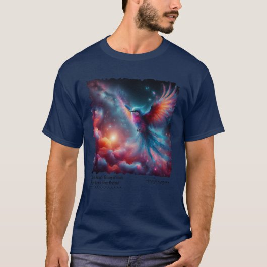 Cosmic Mood: Galaxy Animals Tshirt #8 Tシャツ (正面)