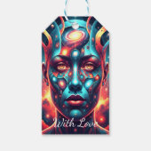 Cosmic+Mosaic+Face ギフトタグ (正面)