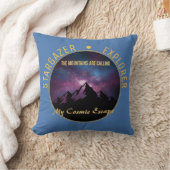 Cosmic Mountain Calling クッション (ブランケット)