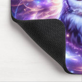 Cosmic Mystical Wisdom Celestial Spiritual Owl  マウスパッド (コーナー)