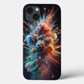 Cosmic Nebula Cloud Explosion Phone Case - Vibrant Case-Mate iPhoneケース (裏面)