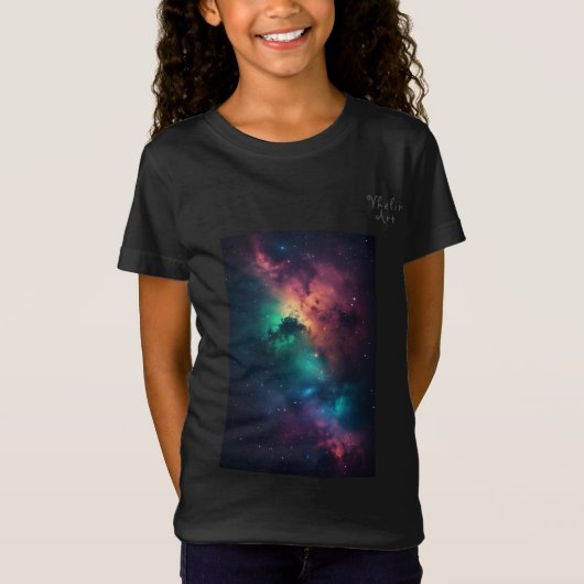 Cosmic Nebula Gaming Design Tシャツ (正面)