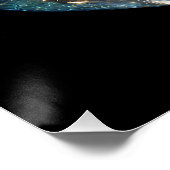 Cosmic Nebula Koi ポスター (コーナー)