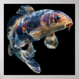 Cosmic Nebula Koi ポスター