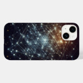 Cosmic Neural Network Phone Case - Glowing Star  Case-Mate iPhoneケース (裏面 (横))