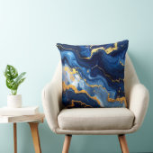 Cosmic Night Marble Abstract Cushion クッション (椅子)