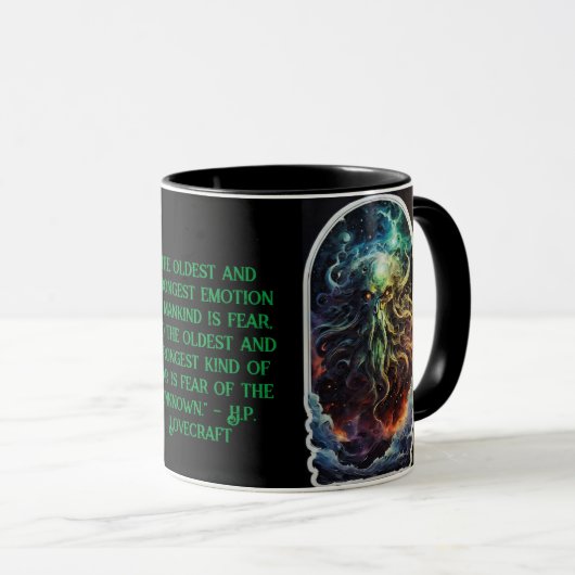 Cosmic Oddities Signature: Cthulhu - Fear マグカップ (正面右)