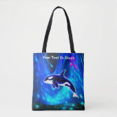 Cosmic Orca トートバッグ (正面)