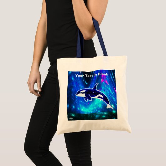 Cosmic Orca トートバッグ (正面(商品))
