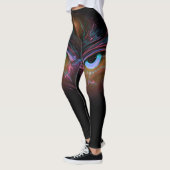 Cosmic Owl Leggins レギンス (左)