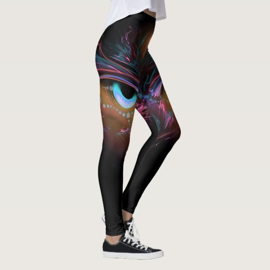 Cosmic Owl Leggins レギンス (右)