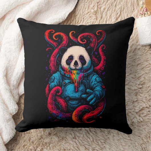 Cosmic Panda Kraken クッション (ブランケット)