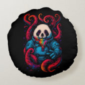 Cosmic Panda Kraken ラウンドクッション (裏面)