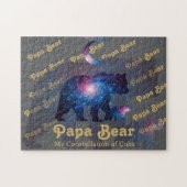 Cosmic Papa Bear & Cub ジグソーパズル (横)