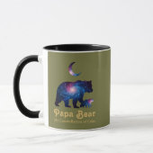 Cosmic Papa Bear & Cub マグカップ (左)